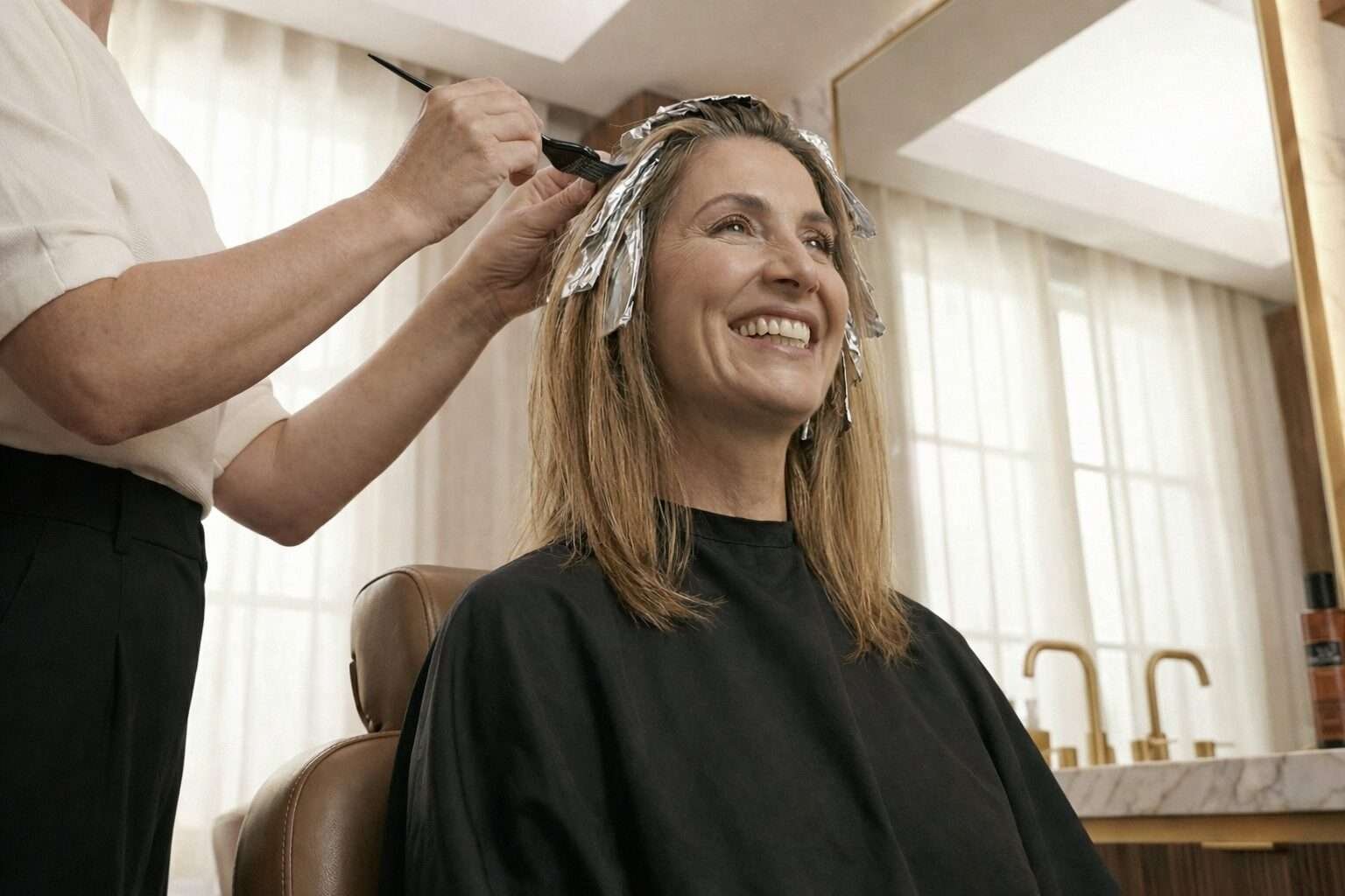 Estratégia de descoloração — levantar, tonalizar e tempos