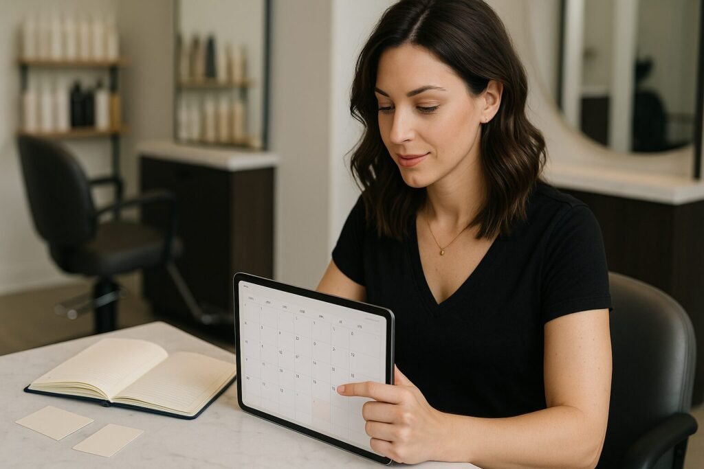 Why Every Salon Needs a Weekly Content Rhythm, Not Random Posts